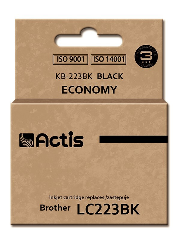 5901443108771 Тонер-картуш Actis KB-223BK аналог Brother LC223BK Стандарт 2690₽
