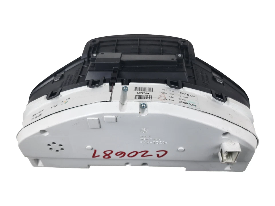 Volvo XC60 2011-2013 velocímetro KPH cuadro instrumental 31343324AA OEM Foto 3 de 4