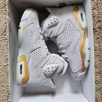 Wmns Air Jordan 6 Retro Craft Pearl Brand New Sz 8 | eBay