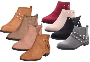 ladies biker style boots