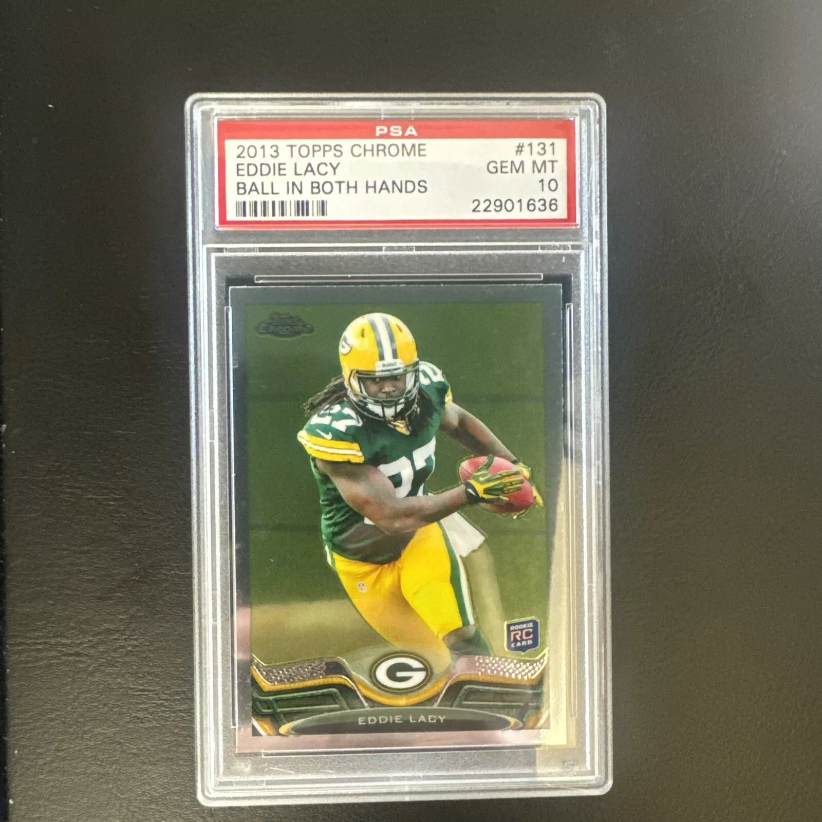 Eddie Lacy trading card