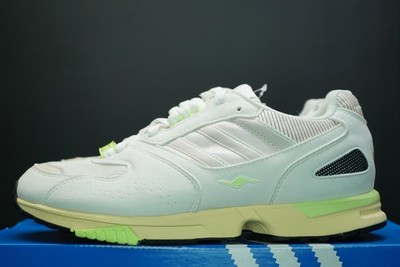 Adidas Originals ZX 4000 Schuhe EE4762 Off White Hot Lime Größe UK 5,5 Sneaker