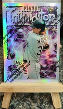 1996 Topps Fines - Larry Walker #13 Refractor w/ Topps Protector NM/MINT