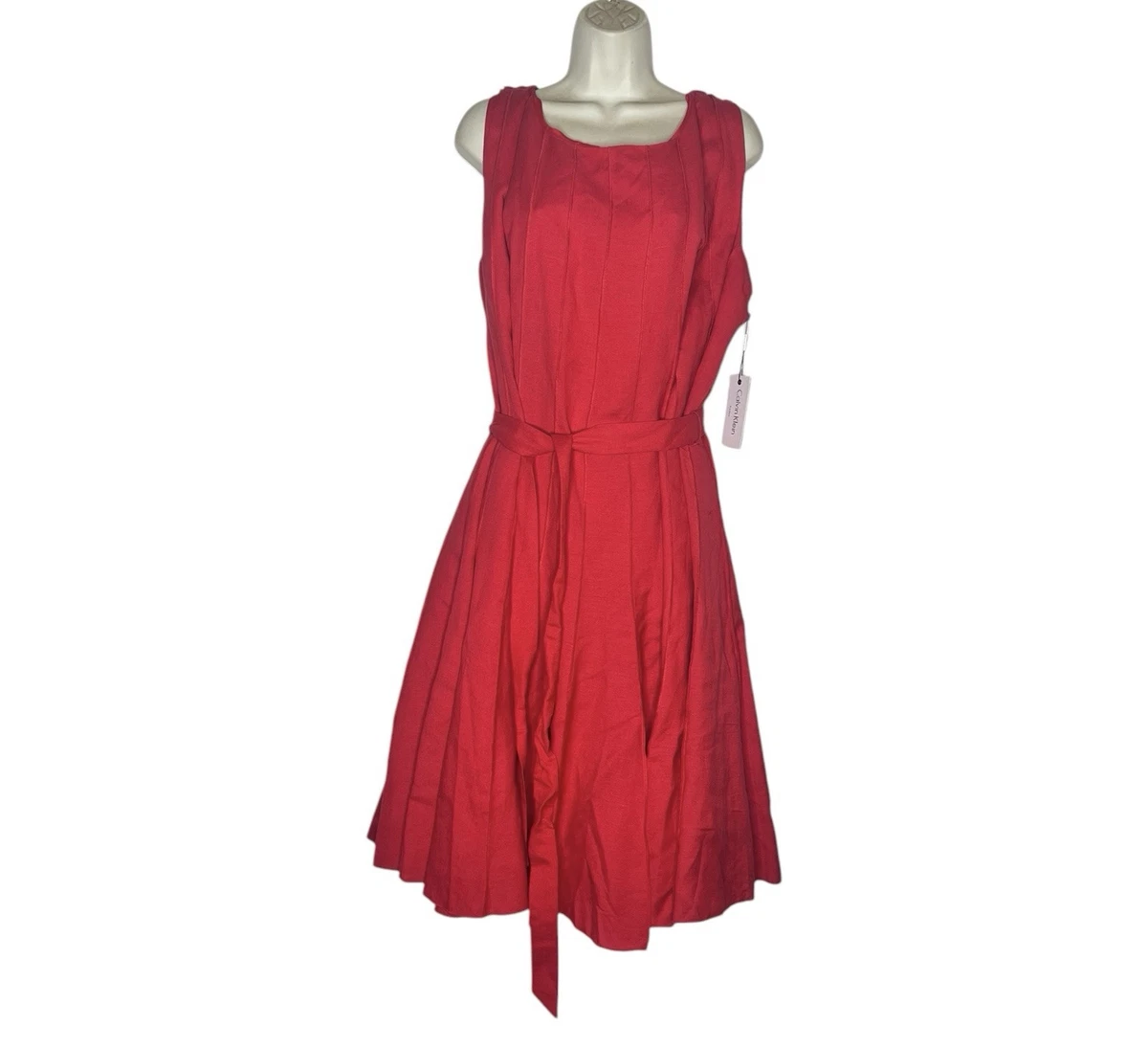 Calvin Klein Knee Length Linen Sleeveless Dresses for Women for sale | eBay Calvin Klein Knee Length Linen Sleeveless Dresses for Women for sale | eBay