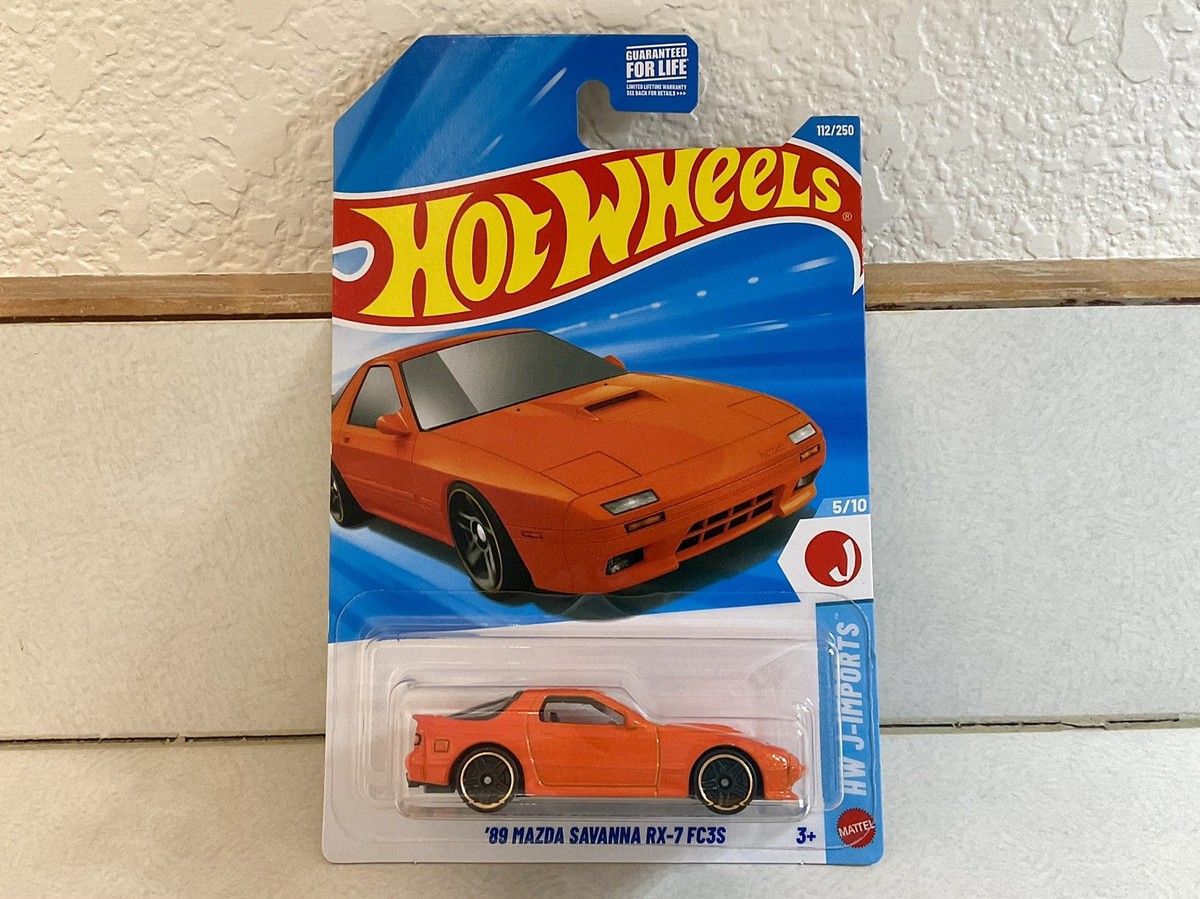 値下げ　オイルライター　HOT WHEELS Hot Wheels HW City Mazda RX-7 22/250 Gray W/ Blue Stripes X1677