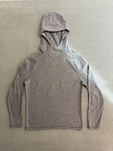 Lululemon Hoodie Medium Men's Pullover Gym Running Lightweight Gray