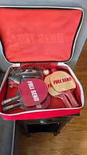 New FULL SEND Nelk Boys Ping Pong Set w/ Net, Paddles, Balls  Carrying Case