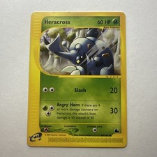 Pokémon TCG Heracross Skyridge 64/144 Non-Holo NM E Series WOTC Vintage
