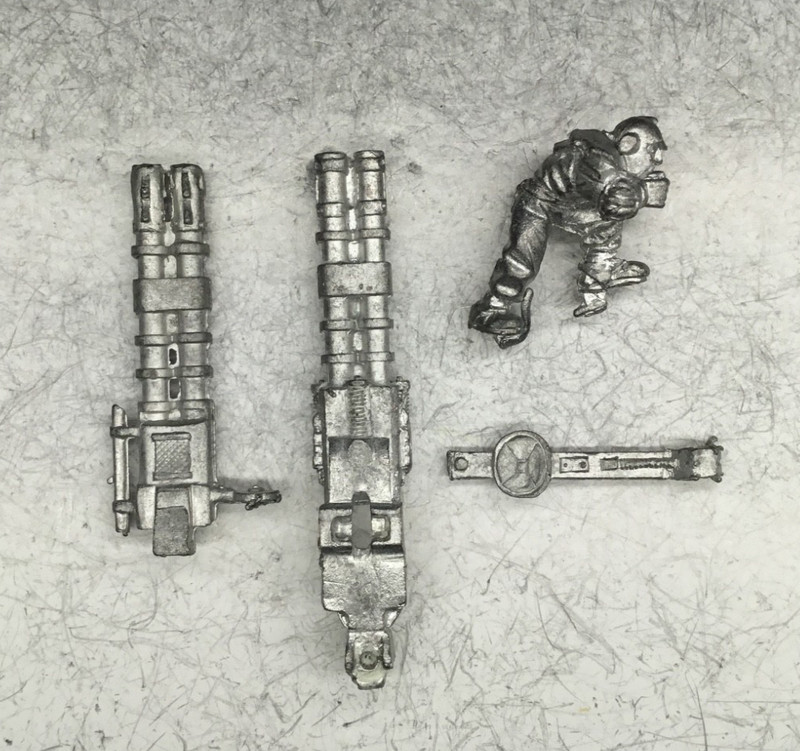 Games Workshop - WH40k Rogue Trader Imperial Guard Rapier - Metal OOP Incomplete