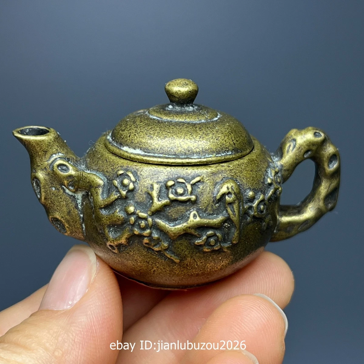 铜中国风茶壶| eBay