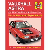 Opel Astra Vauxhall 10.1991-02.1998 Benzin Werkstatthandbuch Haynes