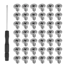 50 Pcs M.2 SSD Mounting Screws NVME Replacement Flat Head Screws for Laptop SSD