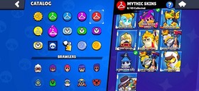 61K TROPHY./45 Max Brawler/Many Max Rank 99/99Brawler/7 LEG/8 Mithic/81 Epic.