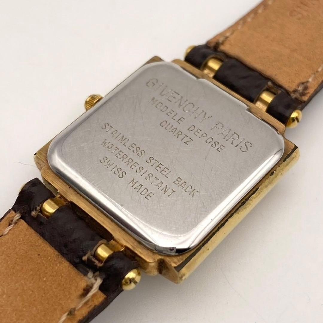 [Working] Givenchy Small Seconds Square Quartz Wa… - image 23