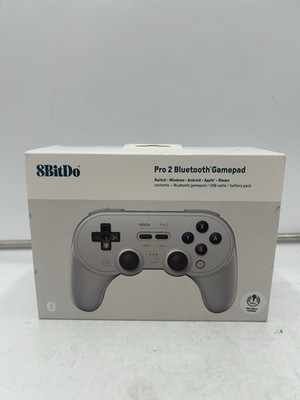 8BitDo Pro 2 Bluetooth Controller Hall Effect Edition Grey Wireless