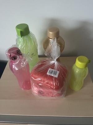 Tupperware Konvolut, Eco-Flaschen, Brotzeitdose, 2xTwin Gr. 3, Schnäppchenpreis