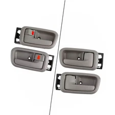Interior Door Handle w/ Bezel Front /Rear Left & Right Fit 2000-06 Toyota Tundra