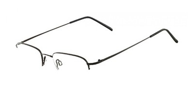 Flexon Brille FLEXON 607 Black chrome 49/20/140 Herren