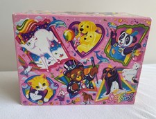 Vintage Lisa Frank Stationary Jewelry Box Hollywood Bear, Dogs, Unicorn, Cats
