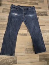Buffalo David Bitton Men's Straight Stretch Jackson 5-pocket Jeans, 40X30 BLUE