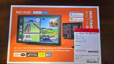 Rexing - 4K 1080p Dash Cam with CarPlay Android Auto CPDuo9-