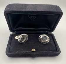 Georg Jensen Vintage Sterling Silver Horseshoe Cufflinks No.123