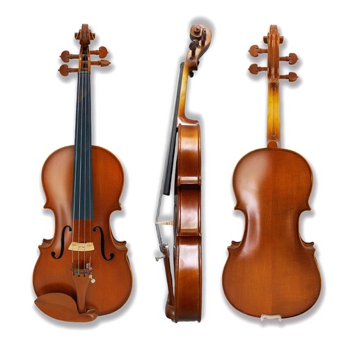 Handcrafted 3/4 Violin for beginner set Jujube Wood - Rich Tone, Elegant Finish - Picture 8 of 12