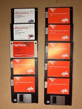 Licencia Novell NetWare 4.01 + AVM MultiProtocol Router RDSI 2.11 Disquetes