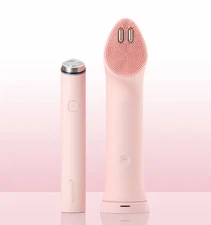 Medicube AGE-R Booster Pro Mini Plus + Facial Cleansing Device Head SET Pink