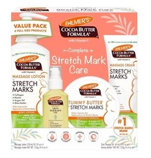 Palmer's Cocoa Butter Formula Pregnancy Skin Care Kit for Stretch Marks Scars