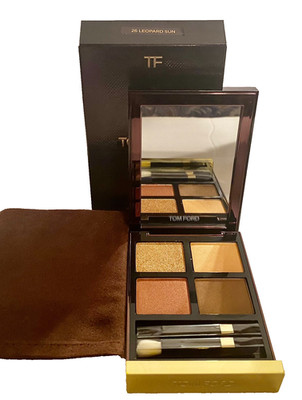 TOM FORD Eye Color Quad Eyeshadow Palette  26 Leopard Sun Full Size NIB