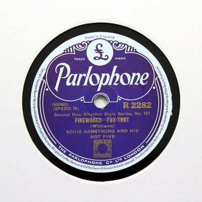 Jazz 78 - Louis Armstrong Hot Five ''Fireworks / Two Deuces'' Parlophone R-2282