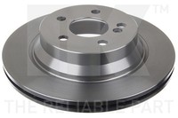 2X Bremsscheibe NK 203363 FüR Klasse Mercedes CLS W211 W212 S212 C219 X204 GLK