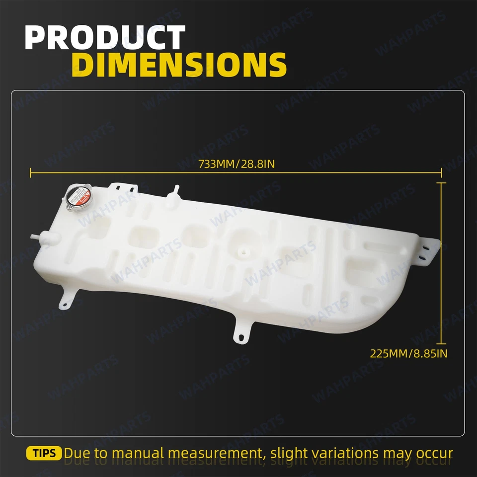 For Ford F650 F750 2000-2005 Radiator Overflow Coolant Reservoir F81Z8A080AA Foto 3 de 4