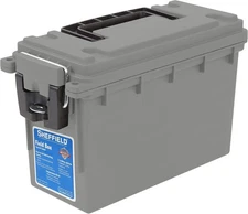 Sheffield 12628 Ammo Storage Box, Protects Hunting Gear, Survival Gear and Suppl