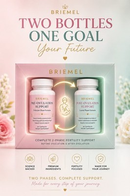 Fertility Support System Two Bottles. One Goal. Your Future 2 Phases