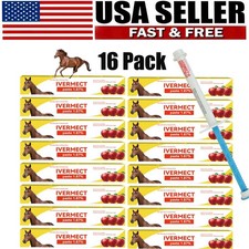 16 Pack In Box Paste Horse Dewormer Apple Flavor wormer Friendly design
