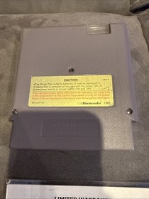 Snk Baseball Stars Nintendo Nes Game Cartridge And Manual Tested !