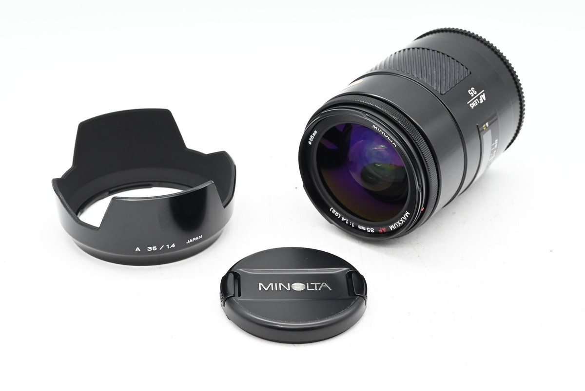 極上品 ミノルタ AF 35mm F1.4 G NEW レンズ(単焦点) MINOLTA AF 35mm F1.