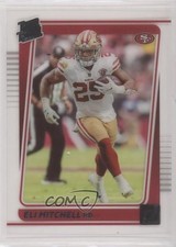 2021 Panini Clearly Donruss Rated Rookie Elijah Mitchell Eli Mitchell #97 1x8