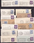 GB QEII 1961-1969  slogan postmarks on piece very good condition x40