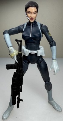 Marvel Legends Female S.H.I.E.L.D. Agent Action Figure 2008 Hasbro 6  Loose