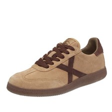 Munich Barru - Sneakers Basse In Suede Sabbia - Taglia 42 [27.7cm] Scarpe Uomo
