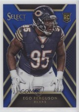 2014 Panini Select Rookies Blue Prizm 14/50 Ego Ferguson #191 0n2