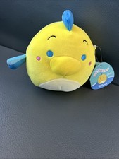 Squishmallows 7" Flounder Disney The Little Mermaid Plush Official NWT