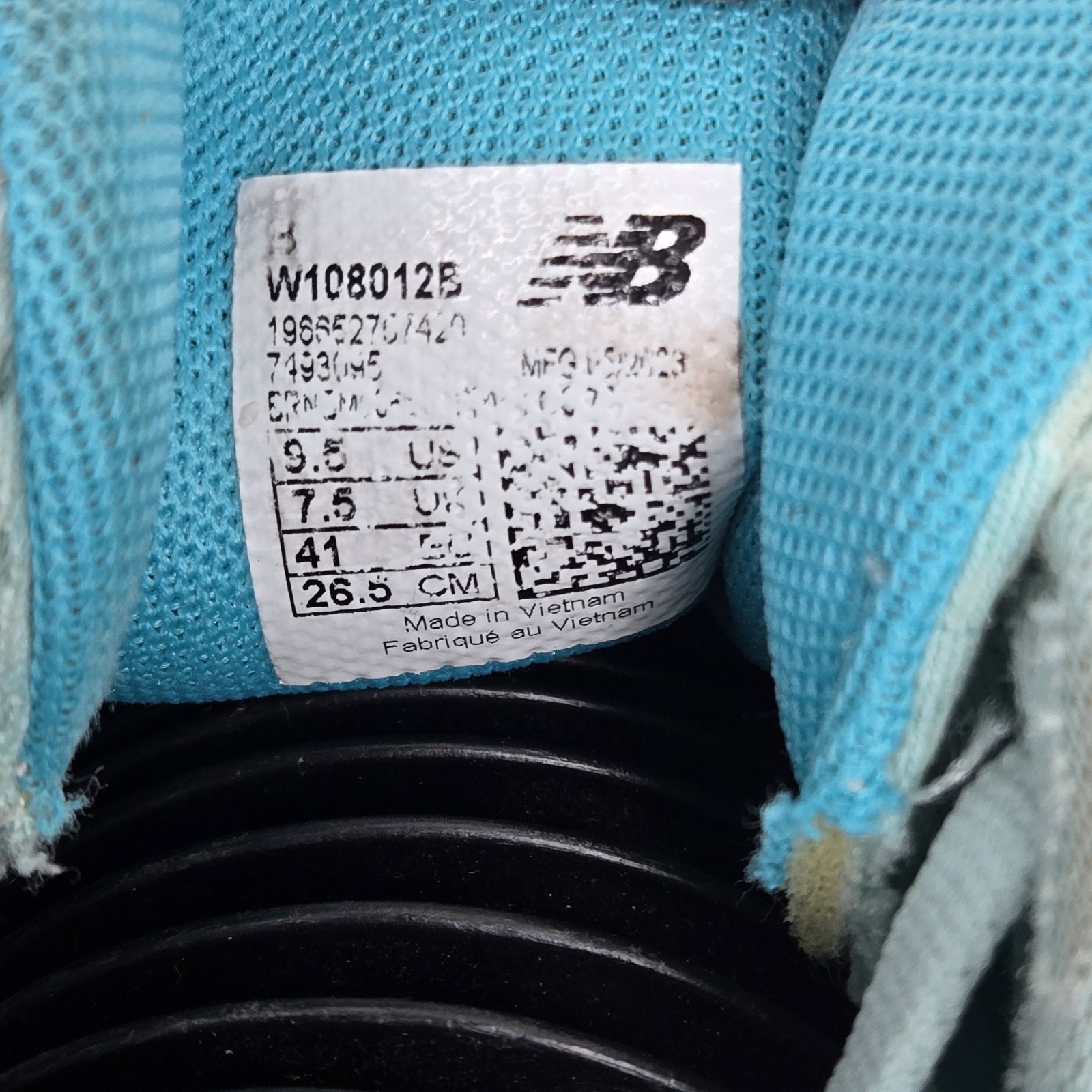 New Balance Fresh Foam X 1080v12 Womens Size 9.5 B Blue Running Shoes Sneakers thumbnail 5