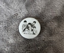 The Beatles Mini Vintage Pinback Button By NEMS Enterprises Ltd 1964
