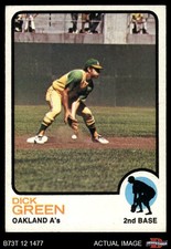 1973 Topps #456 Dick Green Athletics 4 - VG/EX