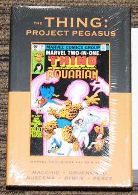 Marvel Premeire Classic Thing: Project Pegasus HC DM 945 PR NEW SEALED