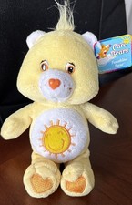 Care Bears Funshine Bear Plush 8 Toy Anniversary Ed Vintage 2002 New With Tags